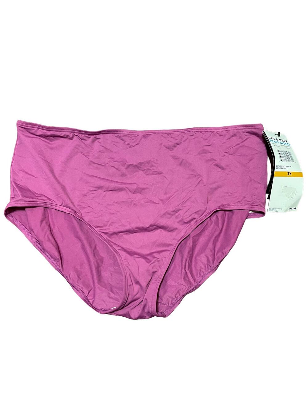 NWT Coco Reef Purple Plus Size Bikini Bottom